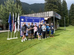 Uspešen nastop mladih igralcev GC Novo mesto na državnem prvenstvu v Kranjski Gori