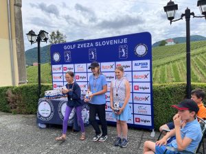 Mladi igralci GC Novo mesto nastopili na 4. krogu Šolskega pokala na Zlatem Griču